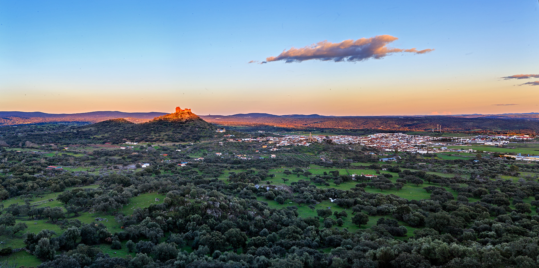 Sunset, Burguillos del Cerro, Extremadura, Jose Luis Quiñones